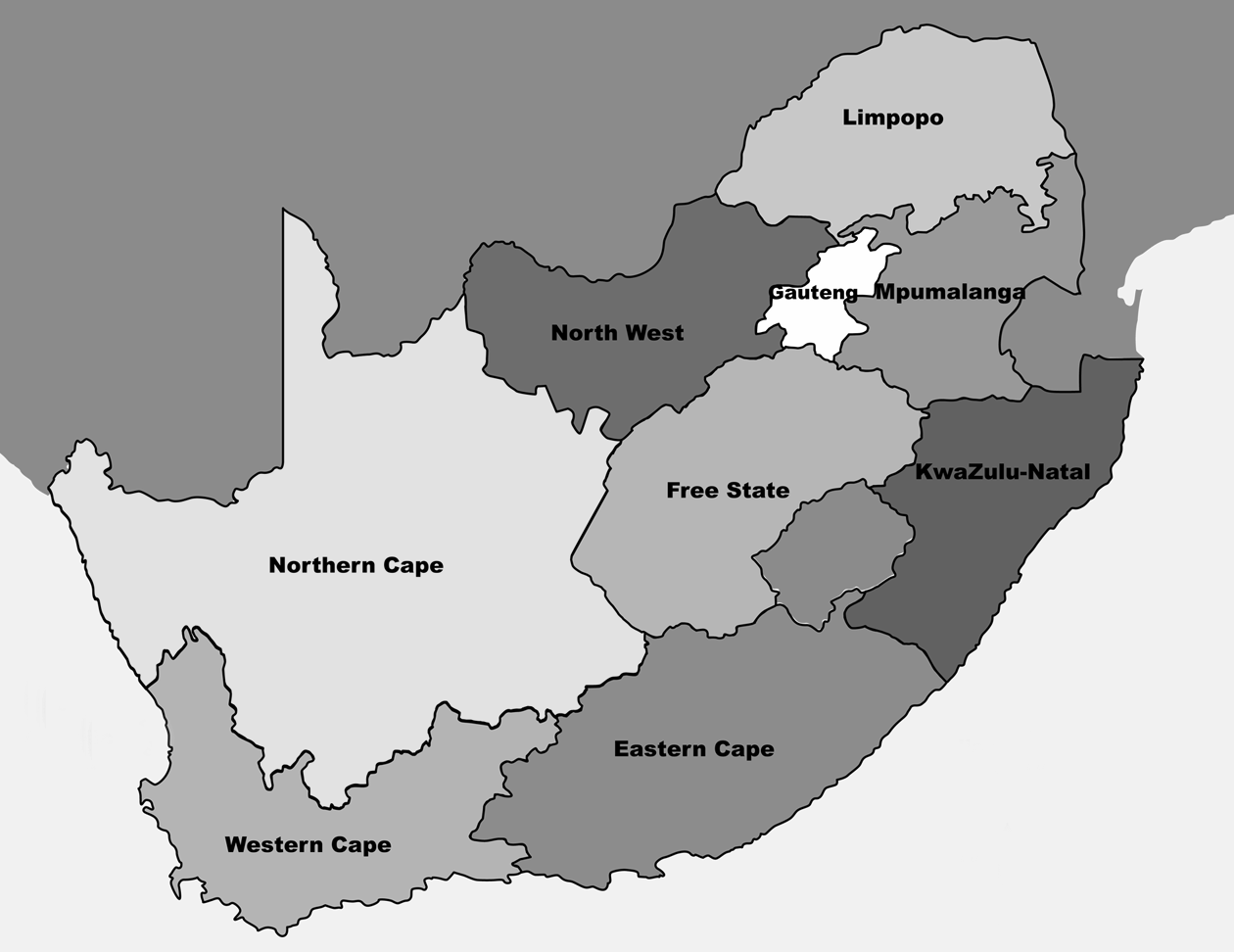 southafrica地图图片